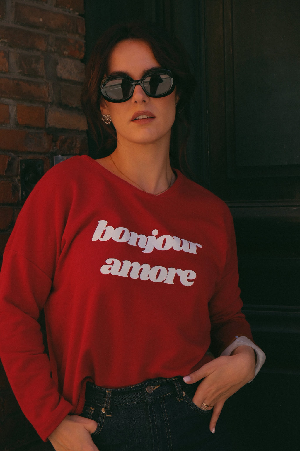 Bonjour Amore Sweatshirt