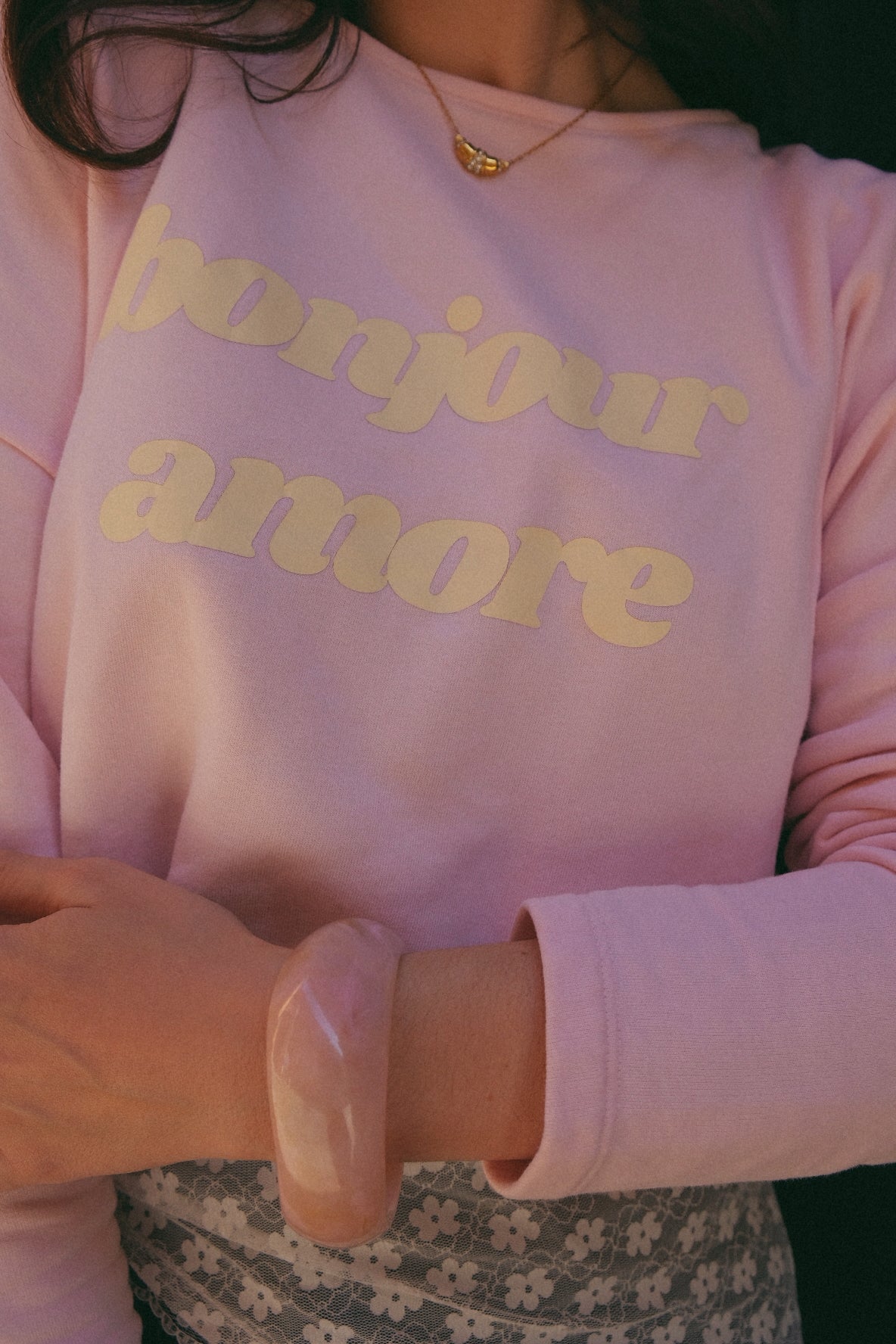Bonjour Amore Sweatshirt