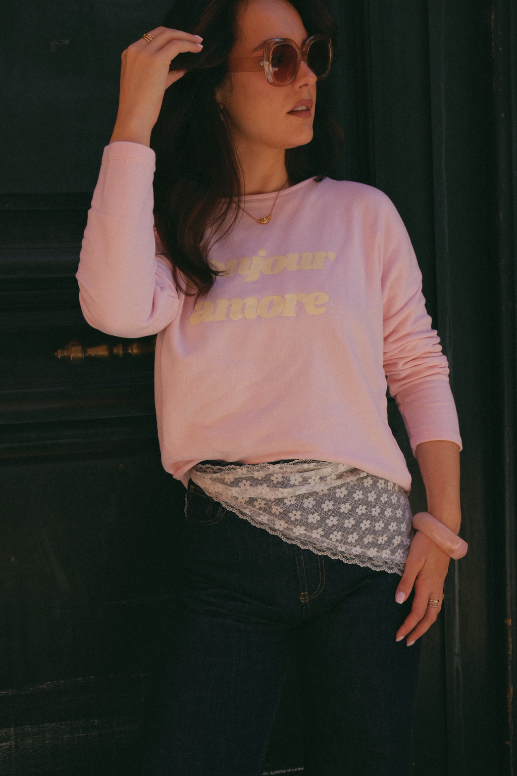 Bonjour Amore Sweatshirt
