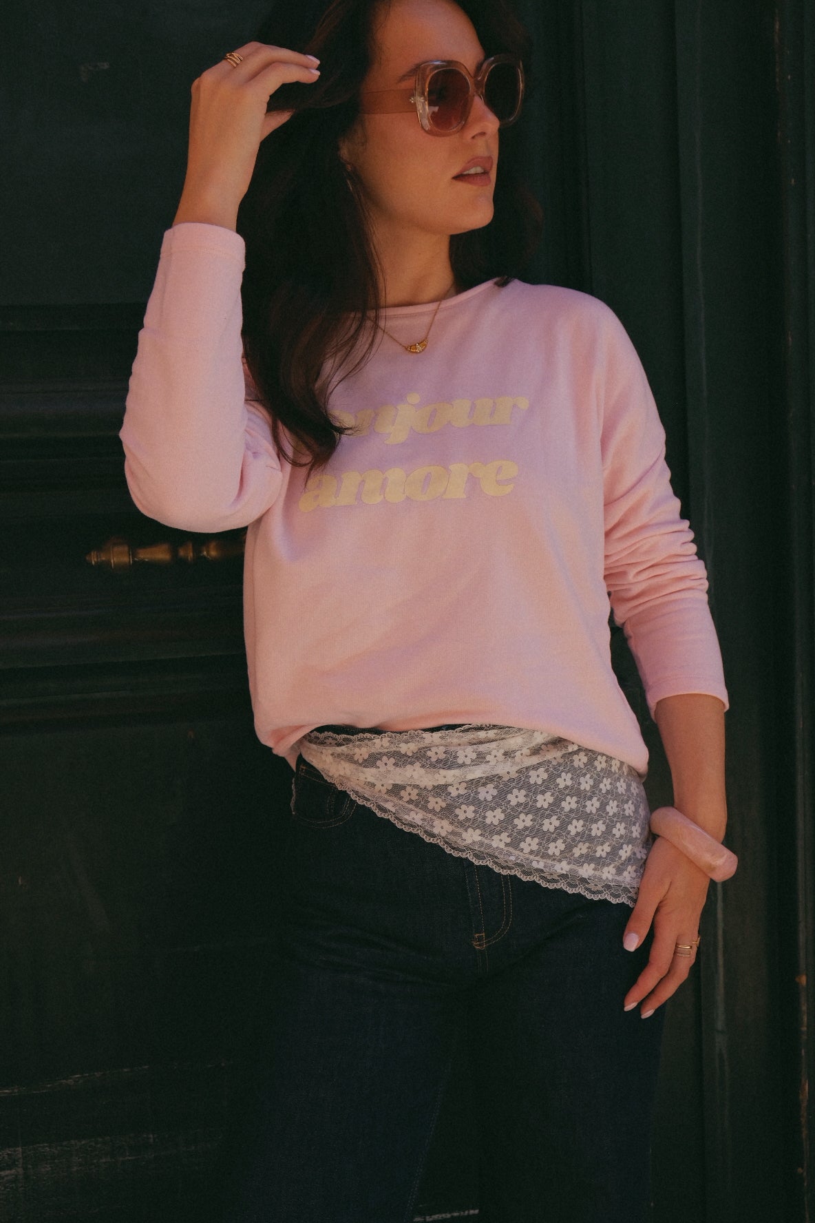 Bonjour Amore Sweatshirt