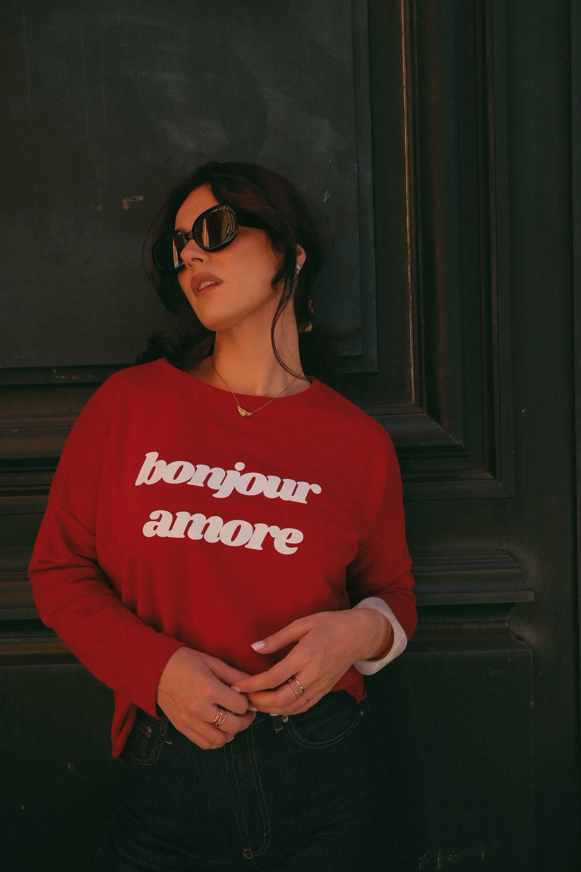 Bonjour Amore Sweatshirt