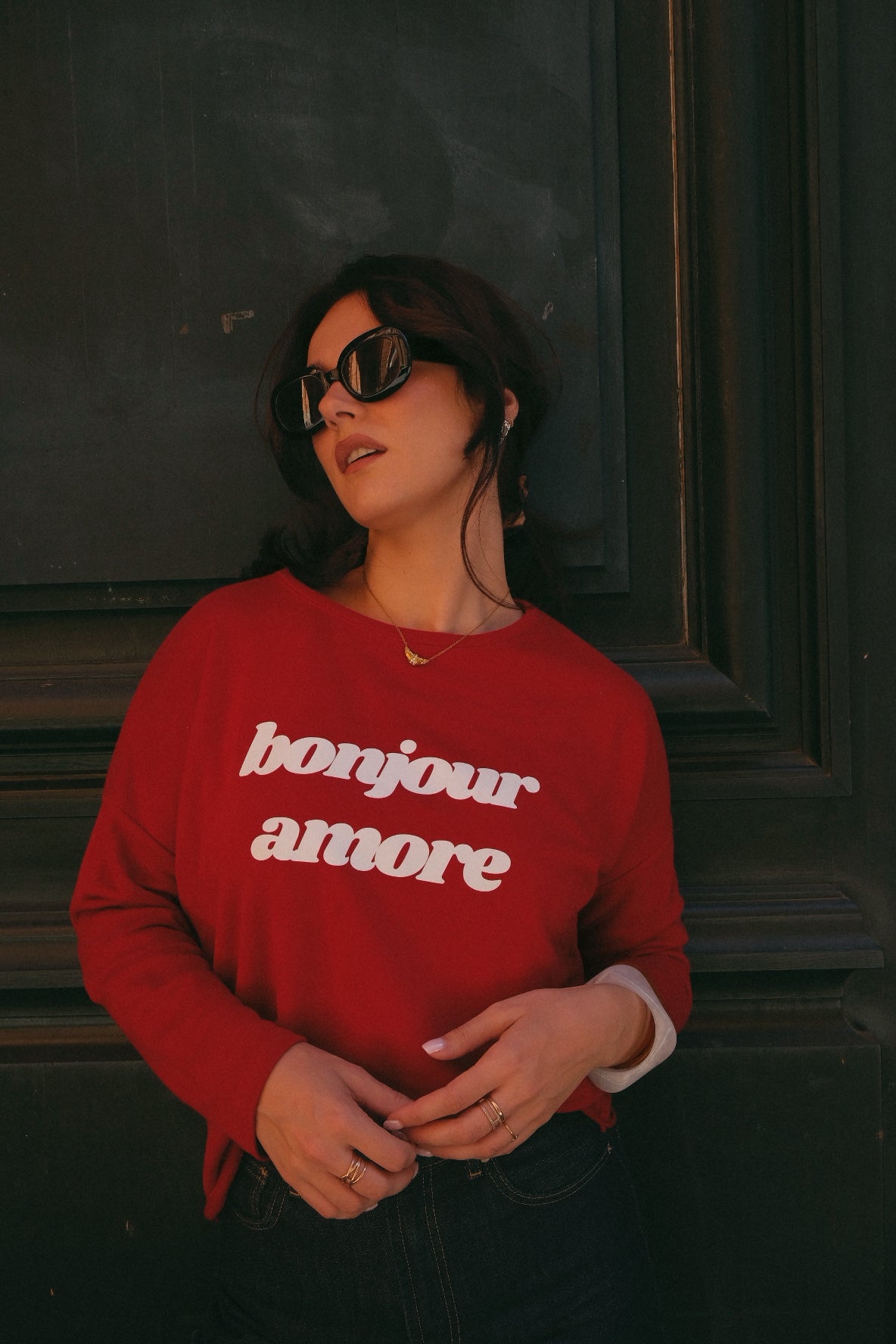 Bonjour Amore Sweatshirt